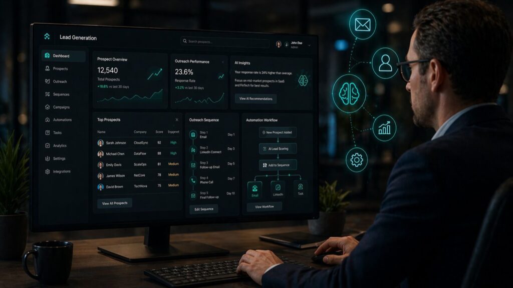 How to Generate Leads Using AI (Step-by-Step System for Professionals)